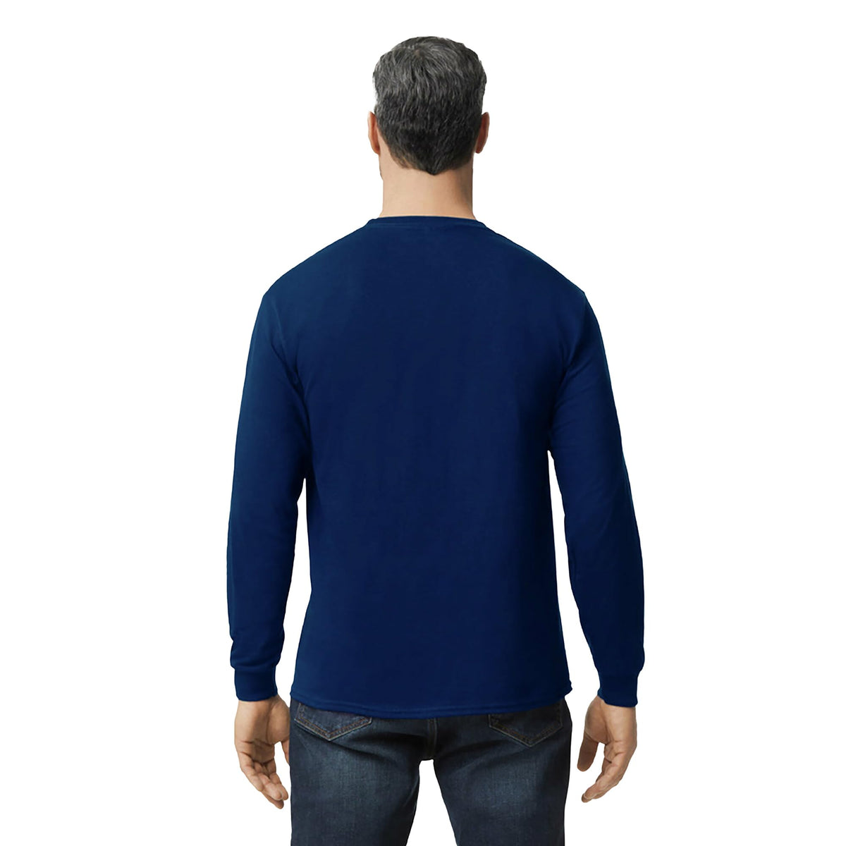 Gildan Adult Heavy Cotton Long Sleeve T-Shirt, Style G5400, 2-Pack