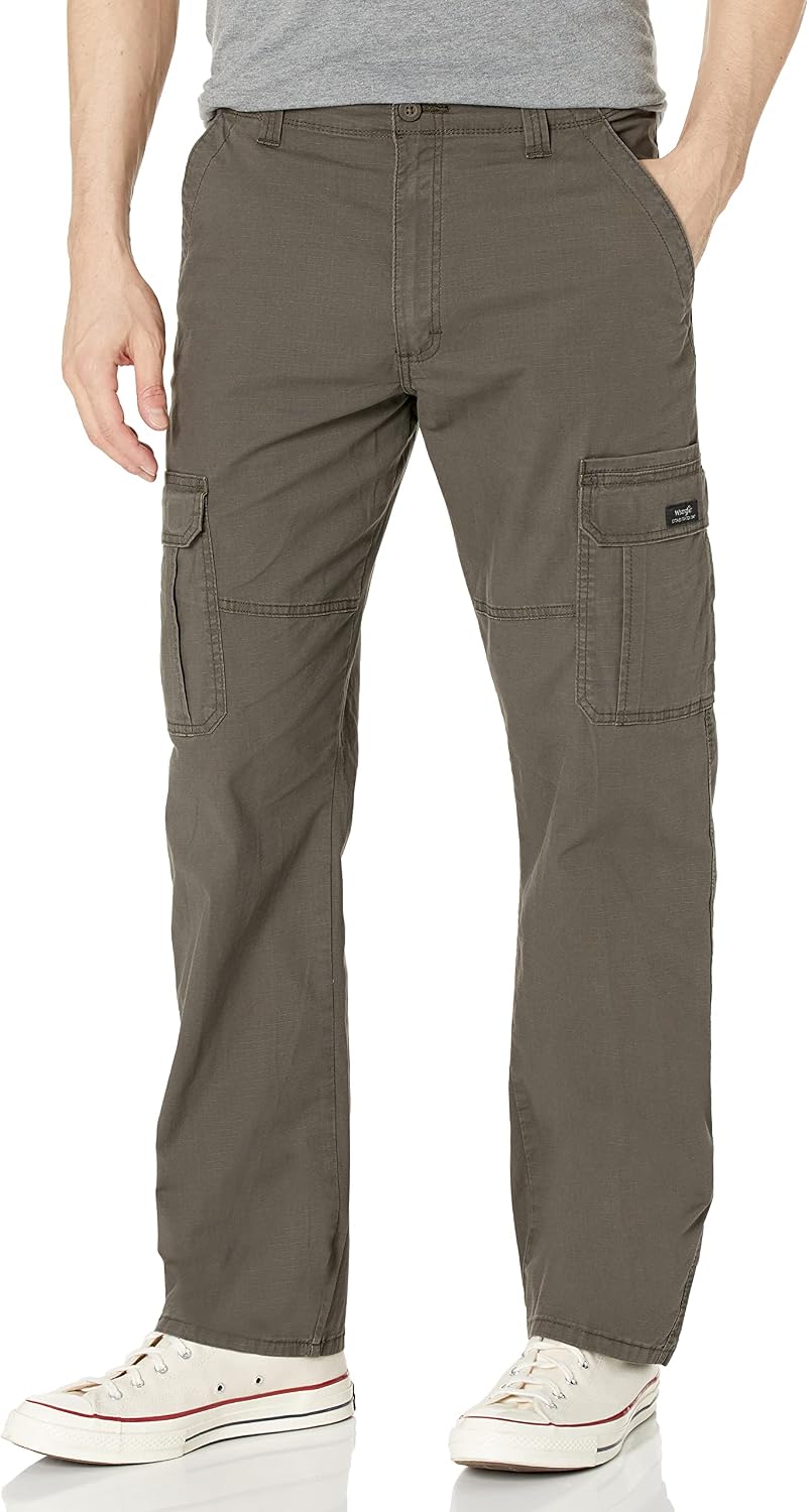 Wrangler Men's Relaxed Fit Stretch Cargo Pant
